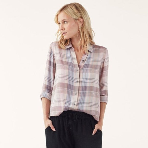 Splendid Plaid Top - Picture 1 of 6